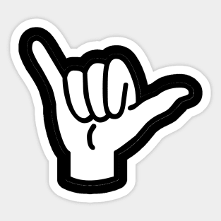 american sign language,  ASL Sticker